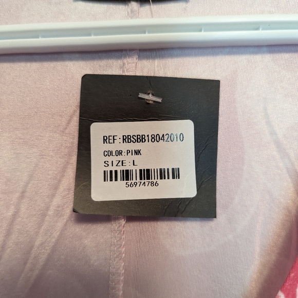 R&B Collection Large Pink Floral Tunic - Picture 2 of 3